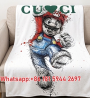 Gucci x Mario Sketch Square Throw Blanket GGJY (23)